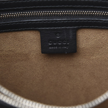 Gucci GG Supreme Monogram Arabesque Small Top Handle Bag Beige Black 6 of 17