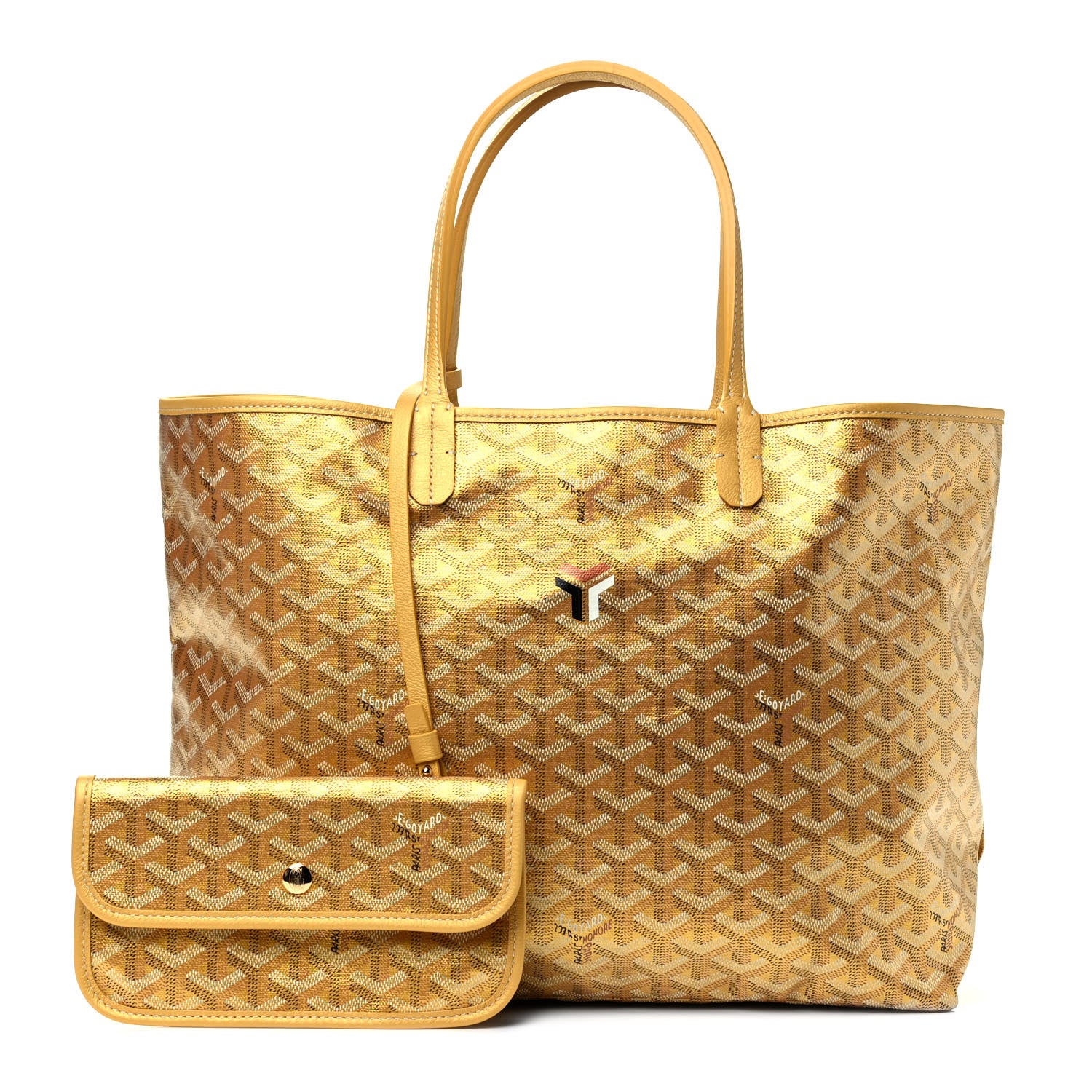Goyard Goyardine Precious Metals Saint Louis PM Gold 1 of 4