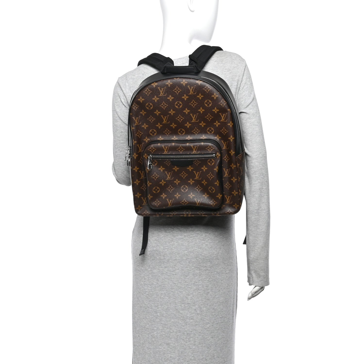 Louis Vuitton Monogram Macassar Josh Backpack 2 of 10