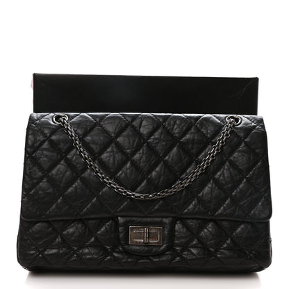 Chanel Aged Calfskin Quilted 2.55 Reissue 227 Flap Black 11 of 11