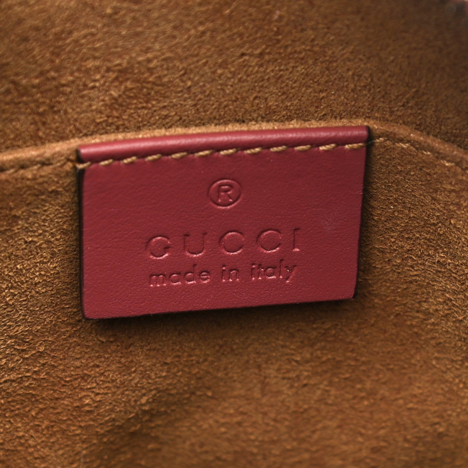 Gucci GG Supreme Monogram Blooms Mini Chain Shoulder Bag Beige Multicolor Dry Rose 6 of 13