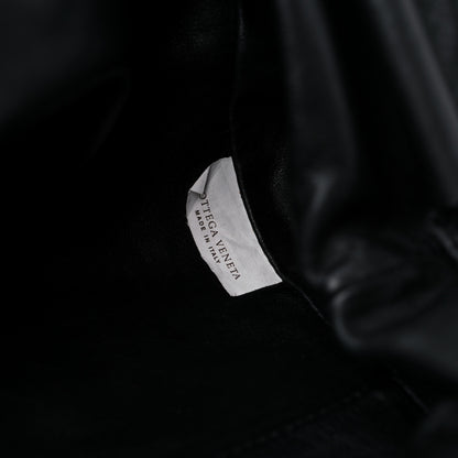 Bottega Veneta Smooth Butter Calf The Pouch Oversized Clutch Black 7 of 12