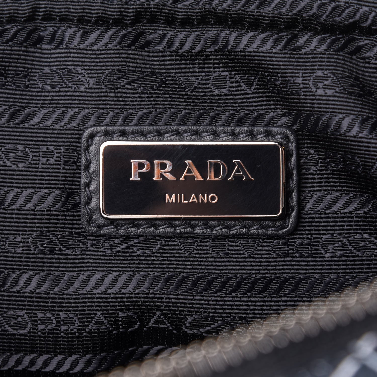 Prada X JAMES JEAN Calfskin Comic Print Messenger Bag Black 9 of 11
