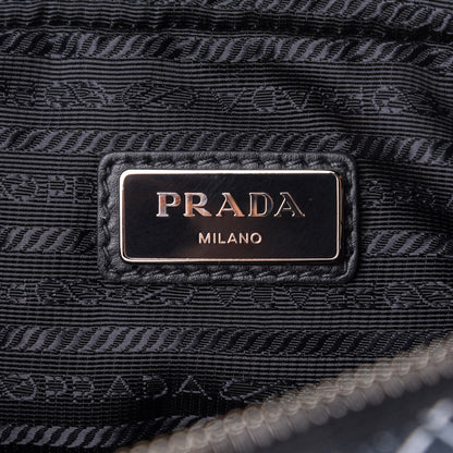 Prada X JAMES JEAN Calfskin Comic Print Messenger Bag Black 9 of 11