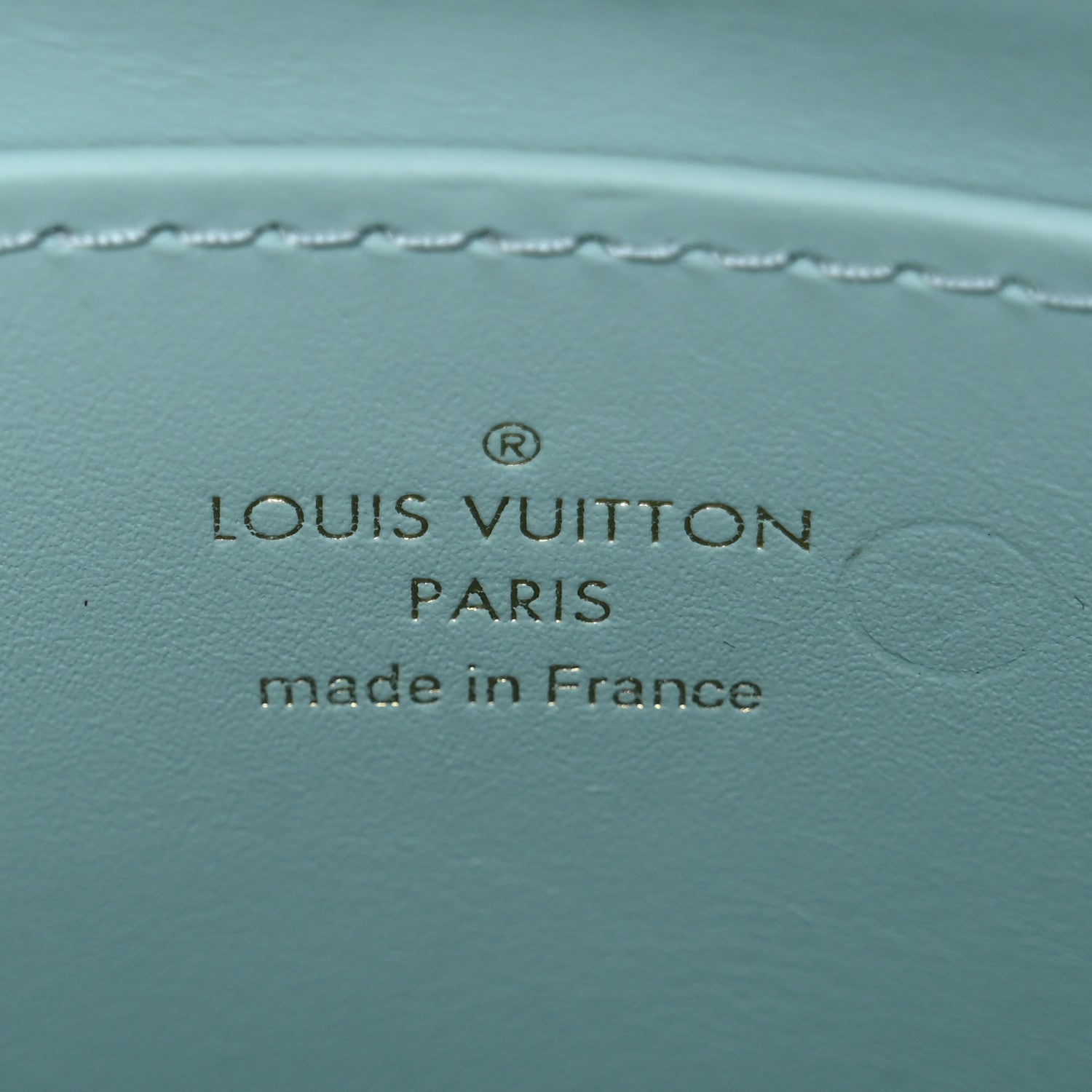 Louis Vuitton Lambskin Malletage Top Handle GO-14 MM Lagoon 7 of 10