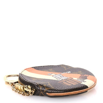 Louis Vuitton Monogram Groom Round Coin Purse 4 of 8
