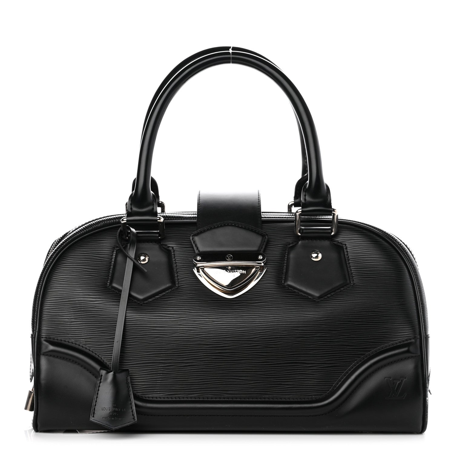 Louis Vuitton Epi Bowling Montaigne GM Black 1 of 9