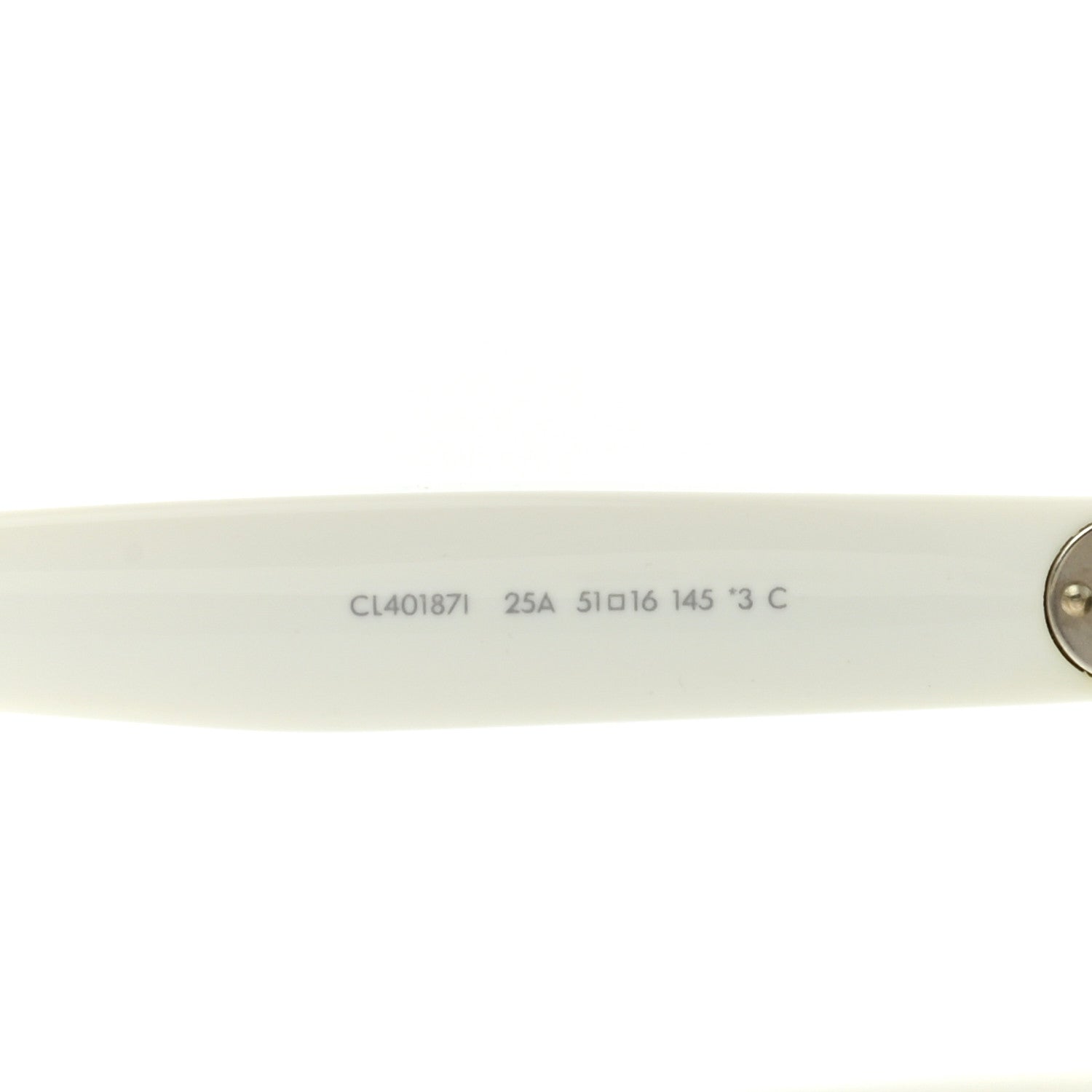 Celine Acetate Cat Eye Sunglasses CL40187I White 7 of 9