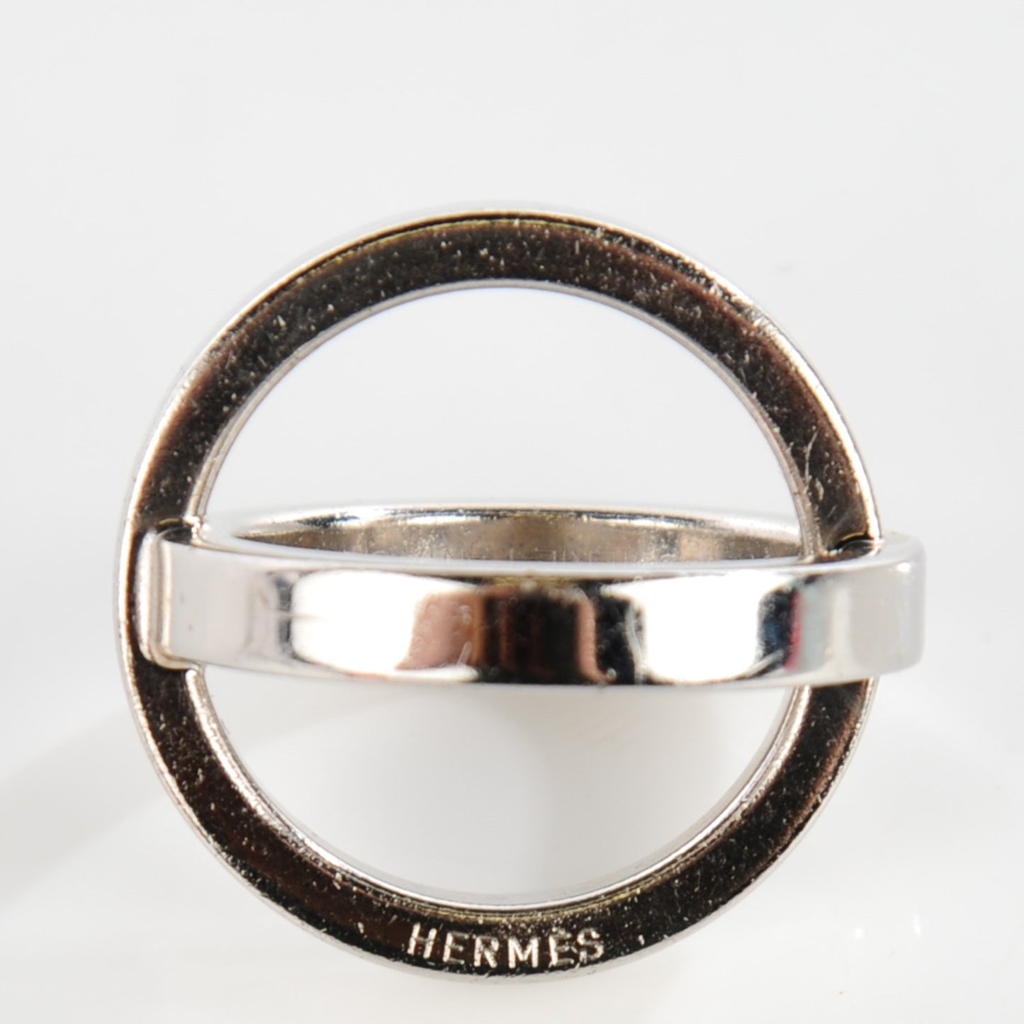 Cosmos Scarf Ring Silver