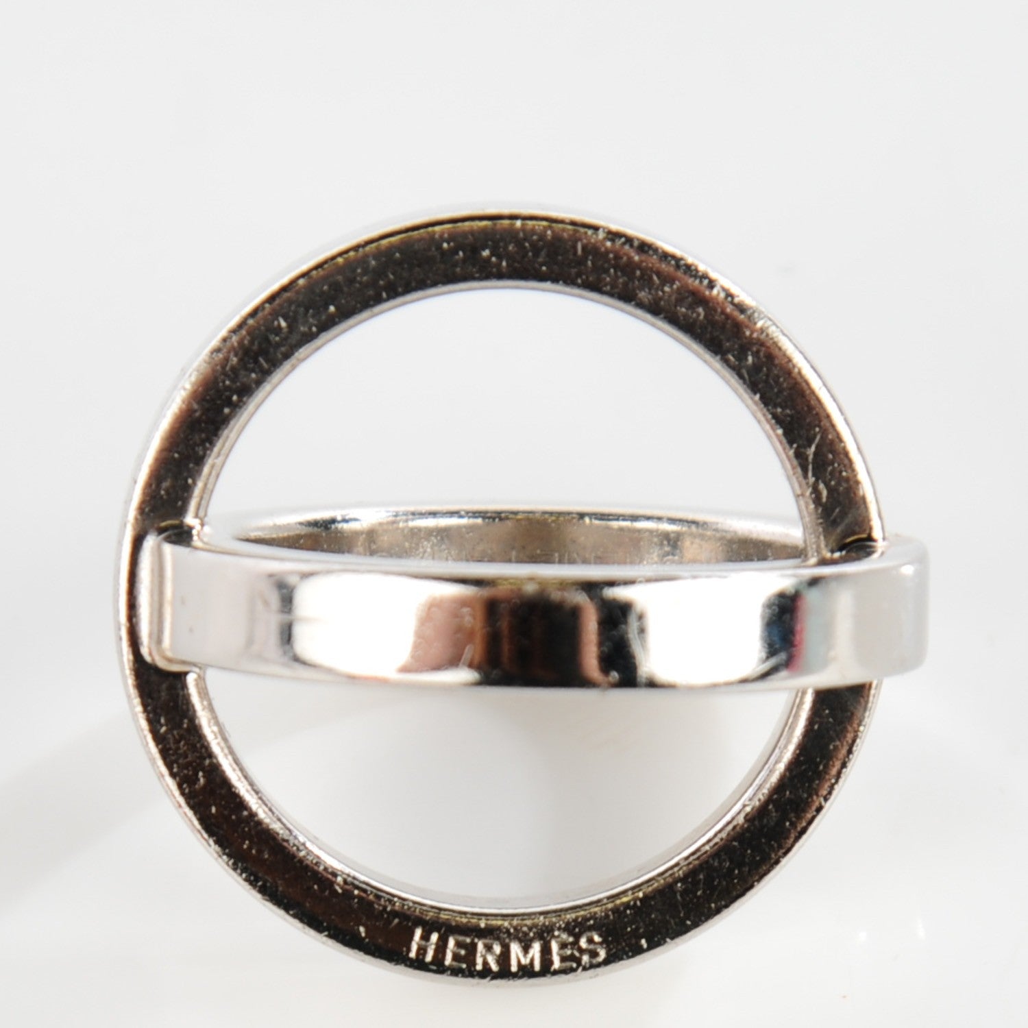 Hermes Cosmos Scarf Ring Silver 5 of 6