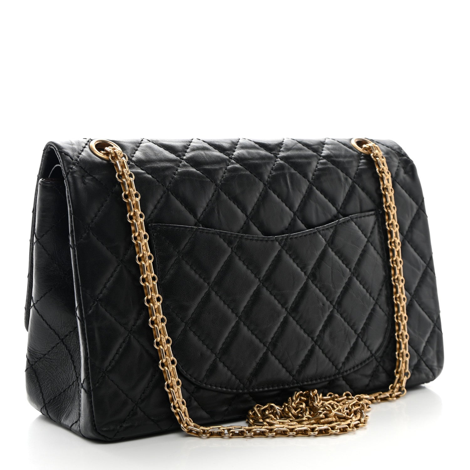 Chanel Aged Calfskin Lucky Charms 2.55 Reissue 226 Flap Black 3 of 12