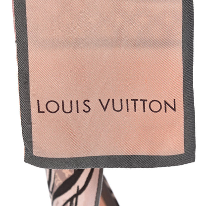 Louis Vuitton Silk Monogram Trunks Bandeau Rose Poudre 2 of 4