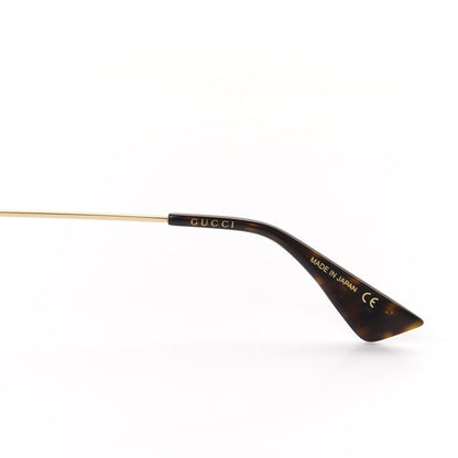 Gucci Web Aviator Sunglasses GG0062S Green Red 6 of 8