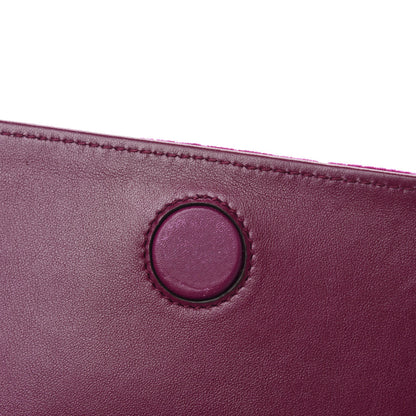 Gucci Velvet Matelasse GG Marmont Mini Bag Fuchsia Violet Cyclamen 8 of 12
