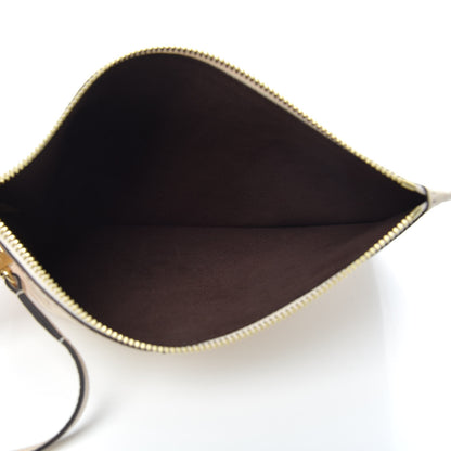 Louis Vuitton Empreinte Monogram Giant Neverfull MM Pochette Cream 5 of 6