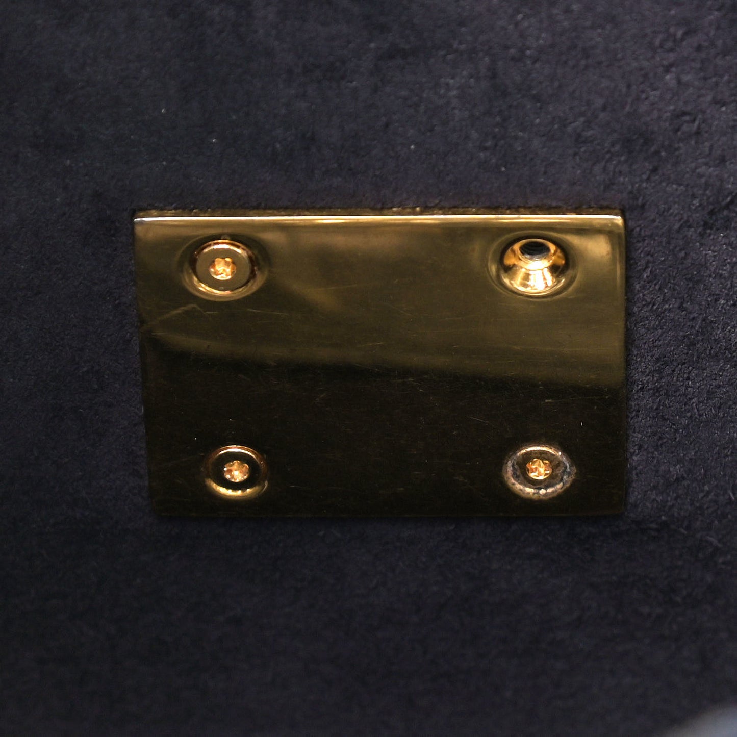 Liege Calfskin Small Trapeze Black