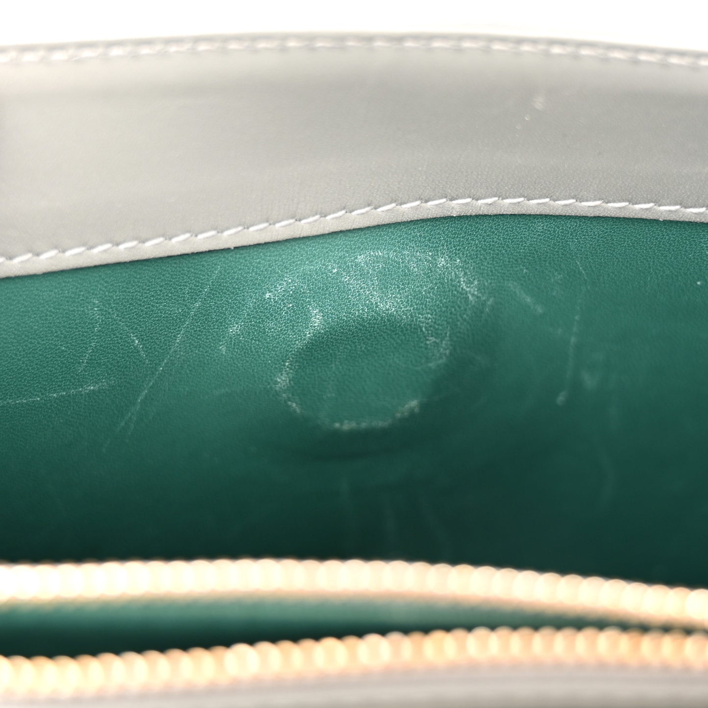 Calfskin Galuchat Serpenti Forever Shoulder Bag Grey