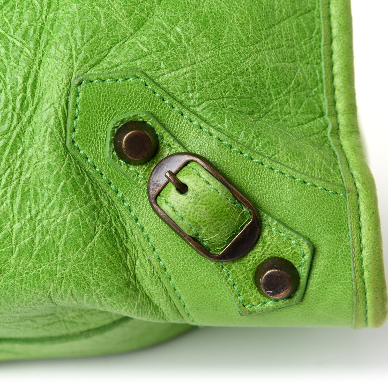 Balenciaga Chevre Classic Hardware City Apple Green 8 of 12