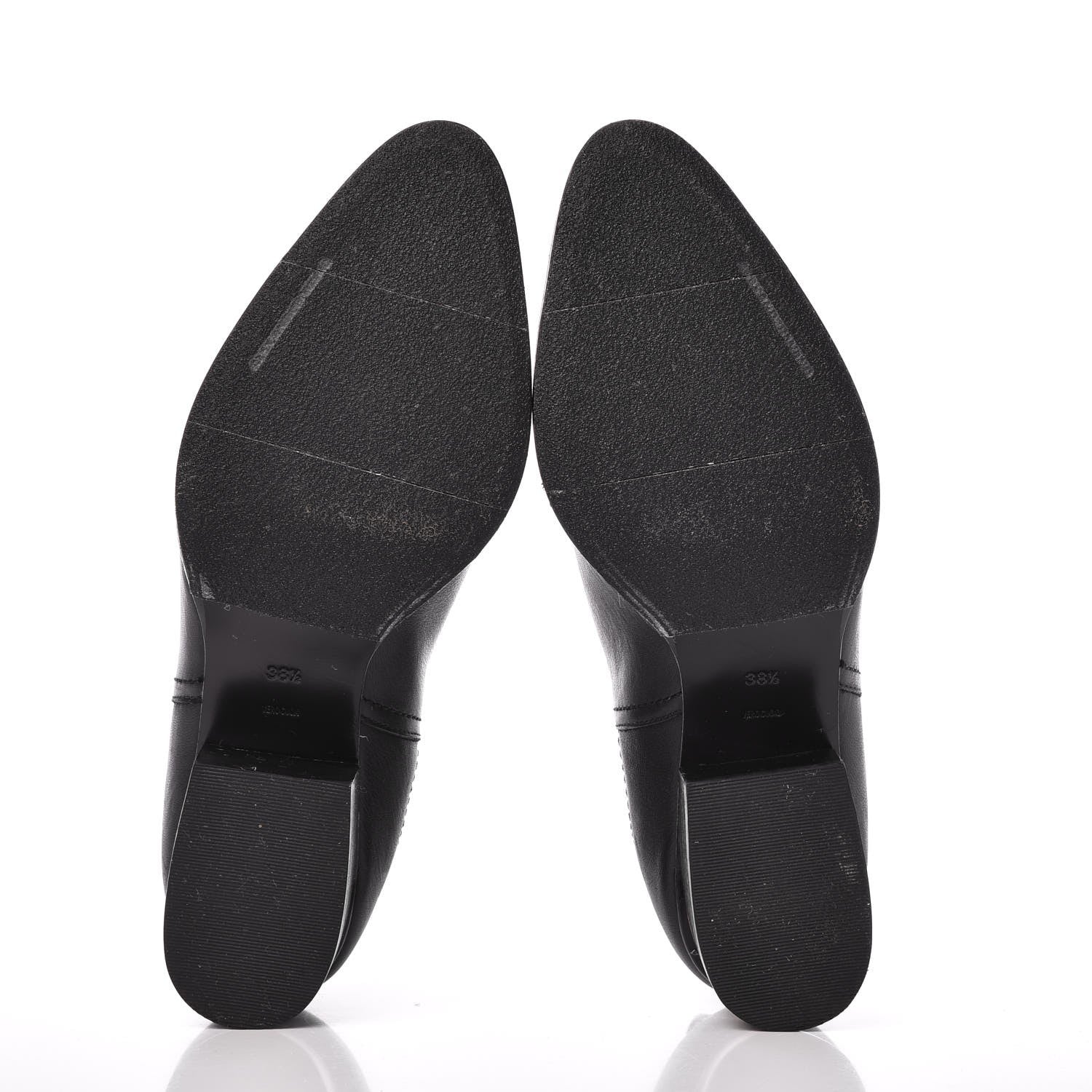 Alexander Wang Calfskin Ankle Cutout Kori Boots 38.5 Black 7 of 9