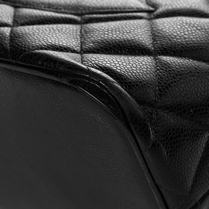 Chanel Caviar Quilted Medallion Tote Black 13 of 15
