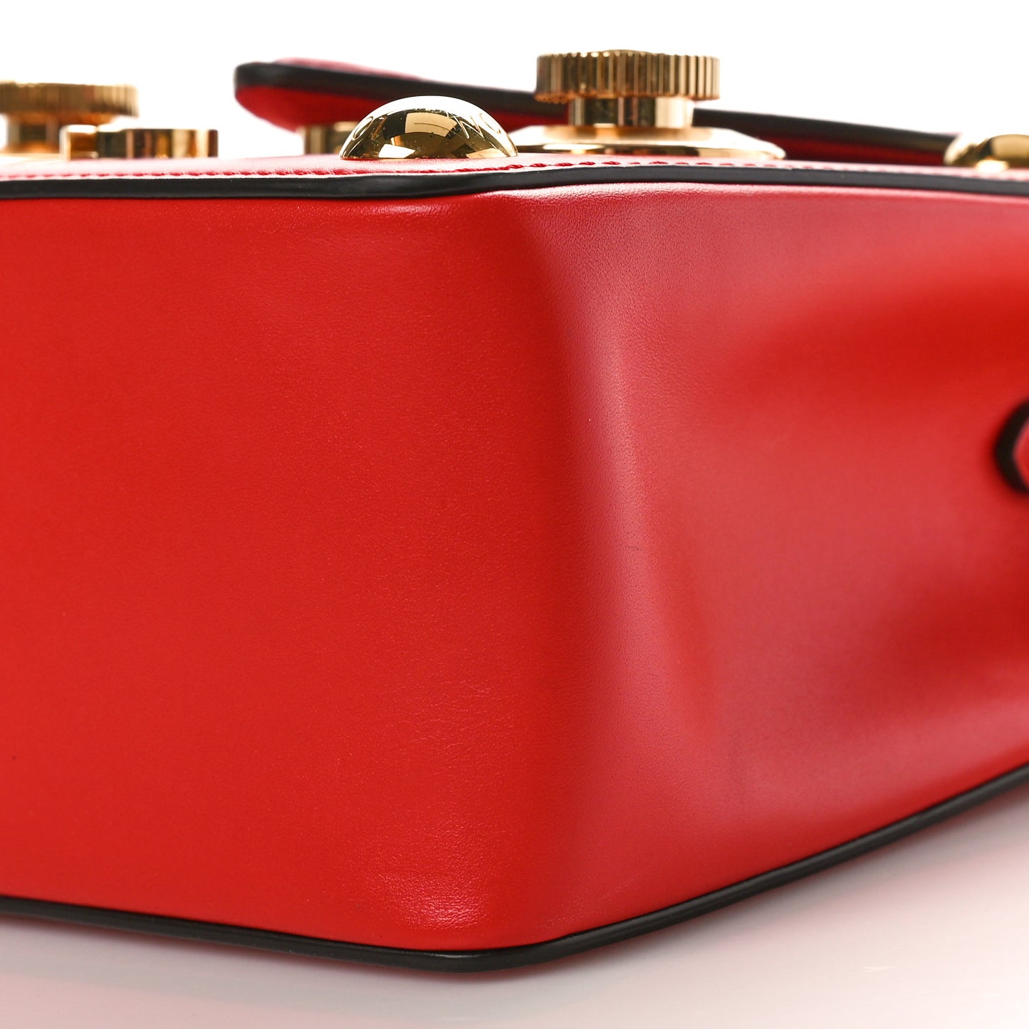 Calfskin S Lock XL Red