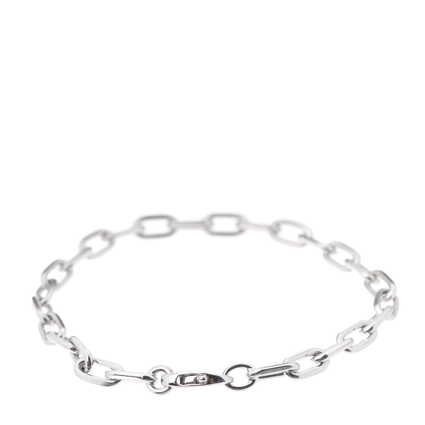 18K White Gold Spartacus Chain Bracelet