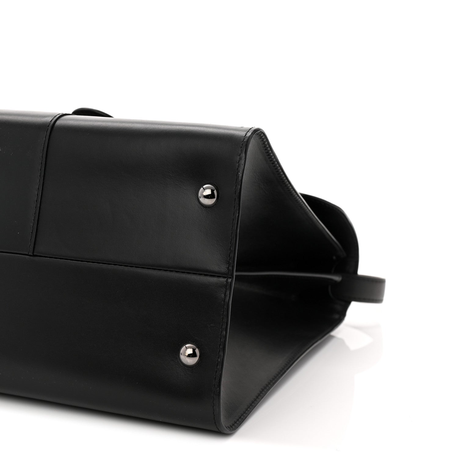 Delvaux Calfskin MM L'Humour Brillant Satchel Black 9 of 9
