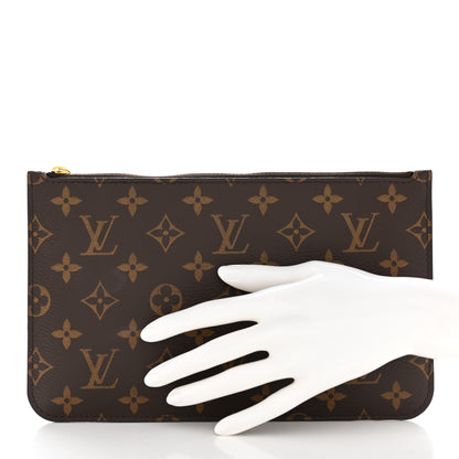 Louis Vuitton Monogram Neverfull MM GM Pochette 2 of 8