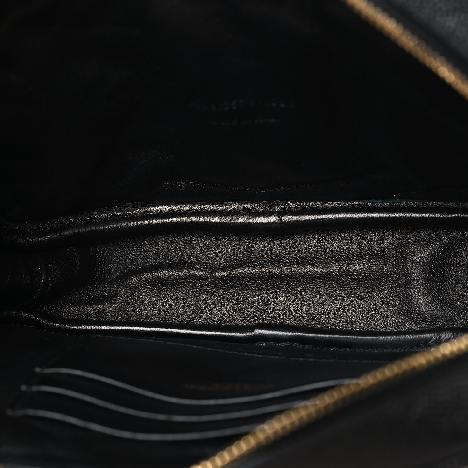Saint Laurent Grain De Poudre Matelasse Monogram Mini Lou Camera Bag Black 5 of 11
