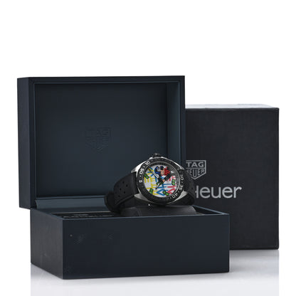 Tag Heuer Stainless Steel Rubber 41mm Formula 1 Monopoly Quartz Watch White WAZ1119 5 of 5
