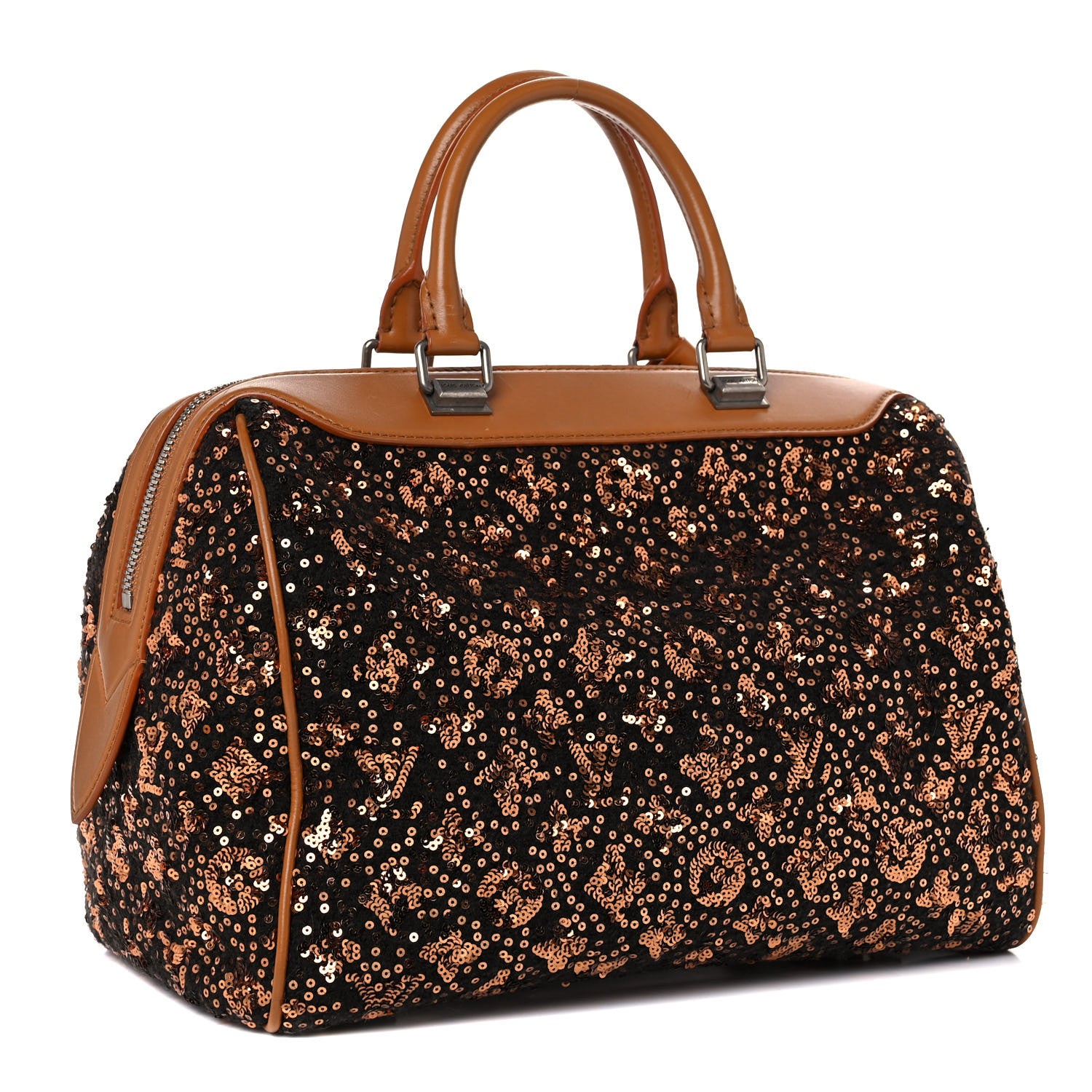 Louis Vuitton Sequin Monogram Sunshine Express Speedy Gold 3 of 18
