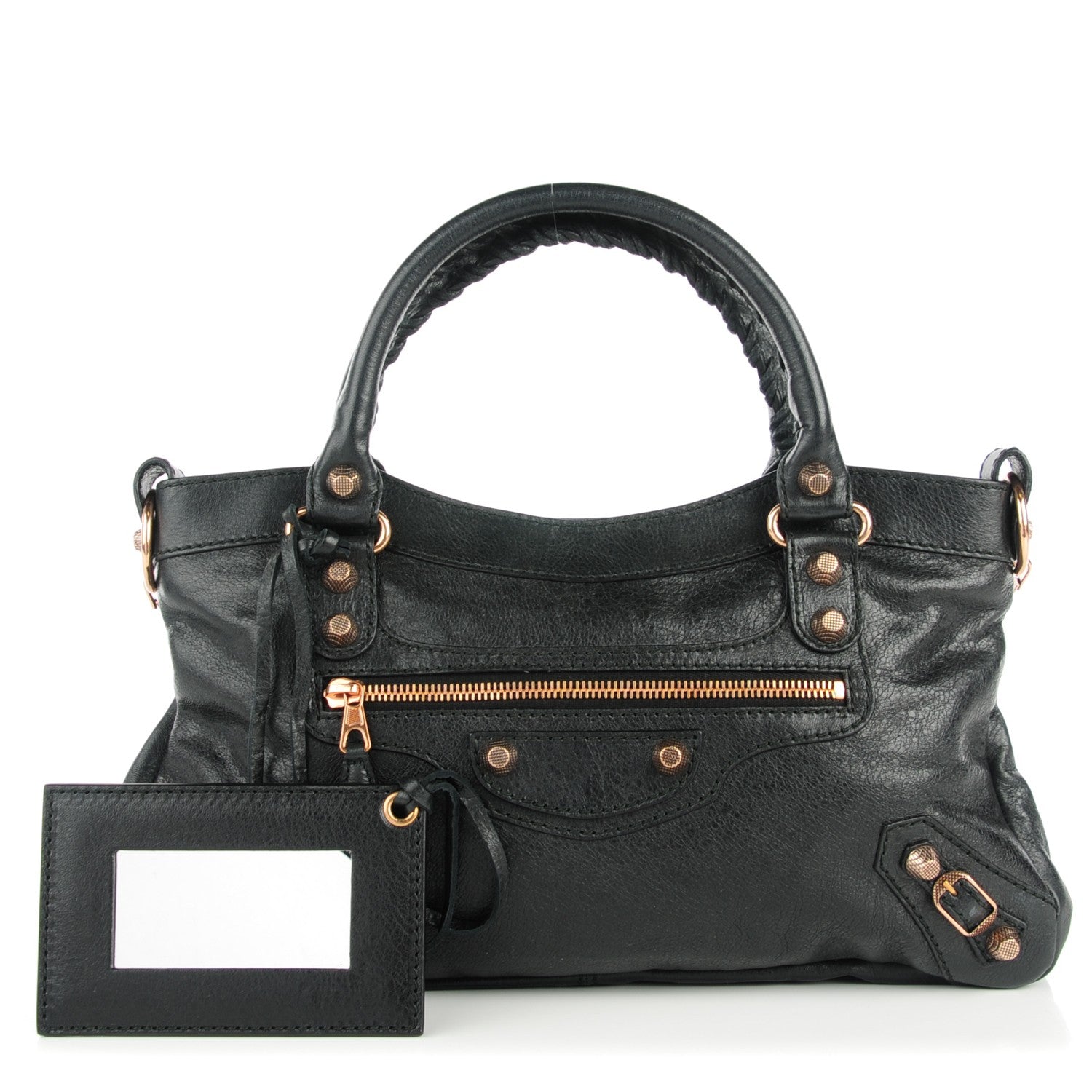 Balenciaga Agneau Giant 12 Rose Gold Hardware First Black 1 of 7