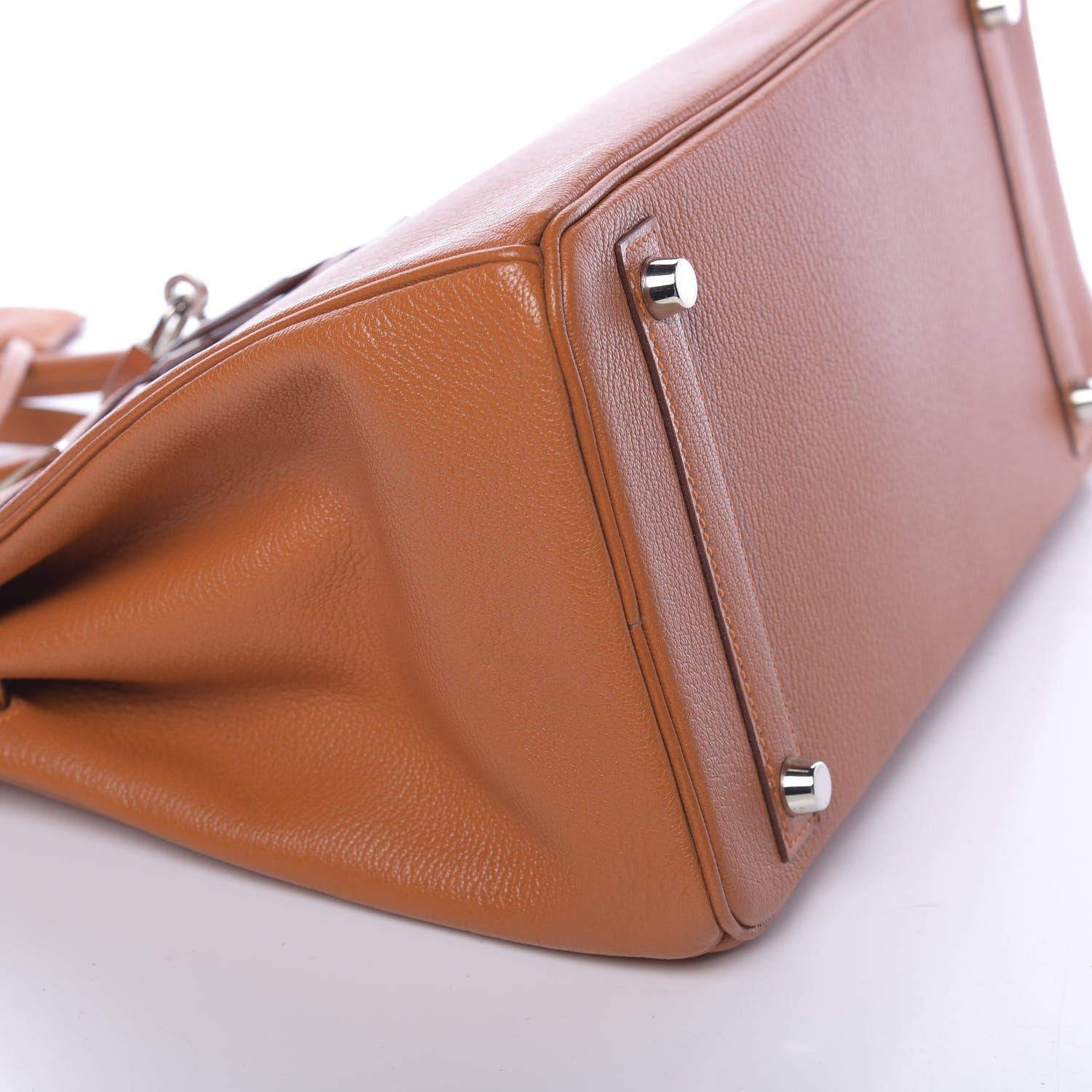 Hermes Chevre Birkin 30 Potiron 35 of 37