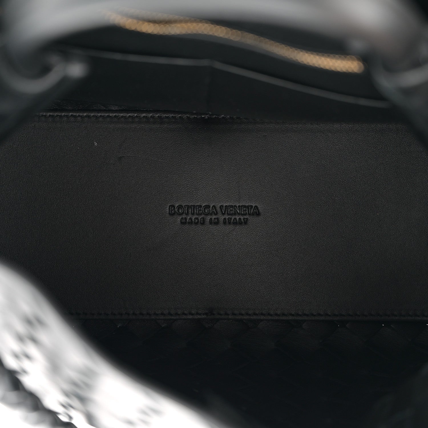 Bottega Veneta Nappa Intrecciato Medium Andiamo Shoulder Bag Black 5 of 10