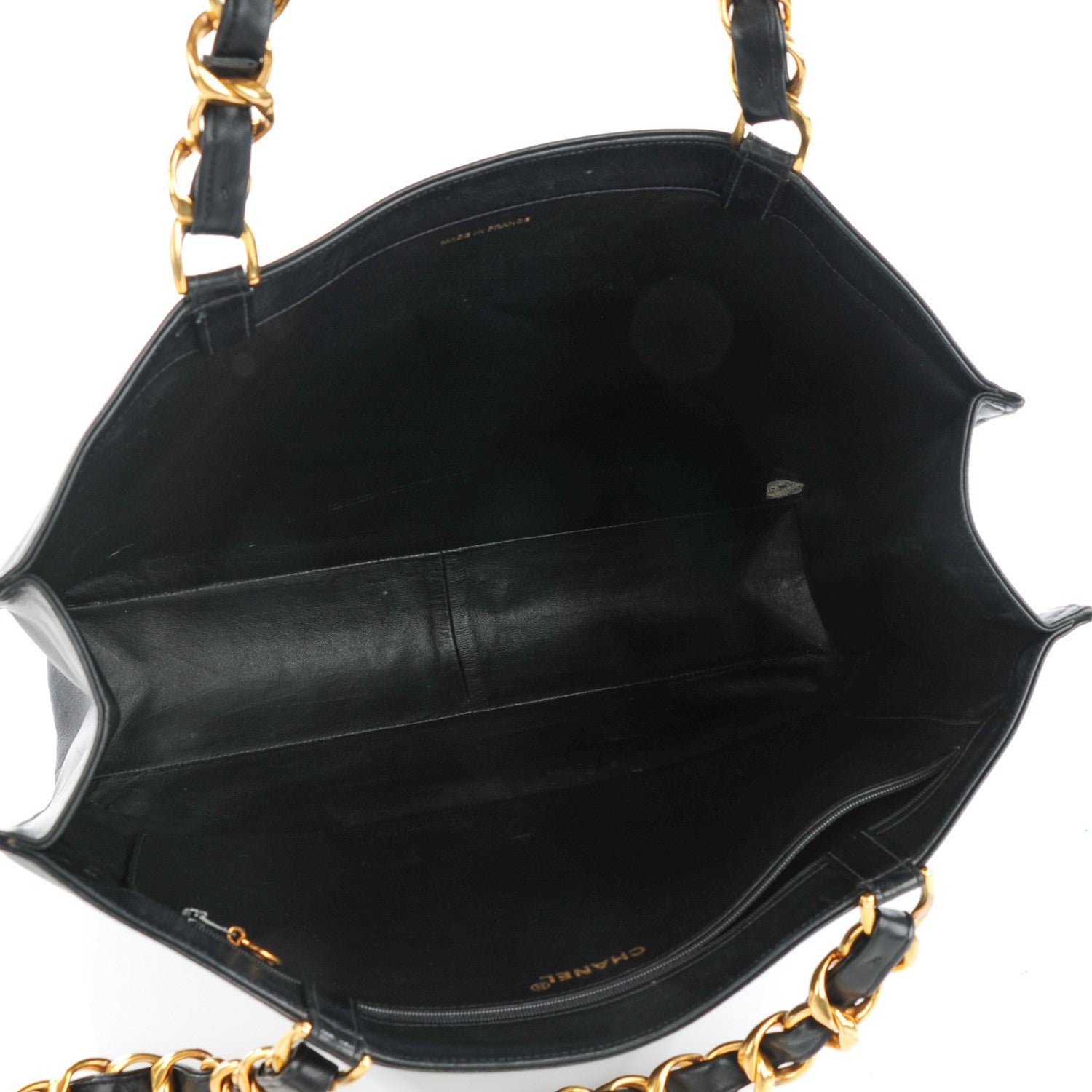 Chanel Lambskin Jumbo Shoulder Bag Black 5 of 8