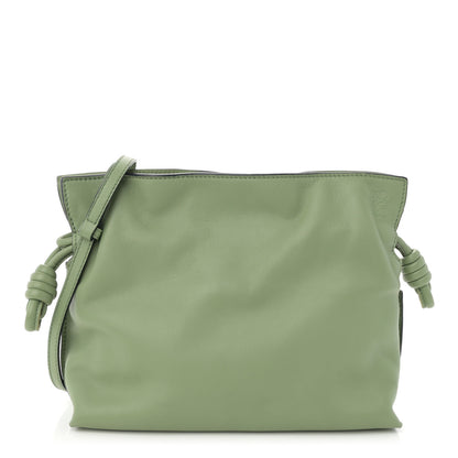 Loewe Nappa Flamenco Knot Clutch Rosemary 1 of 10