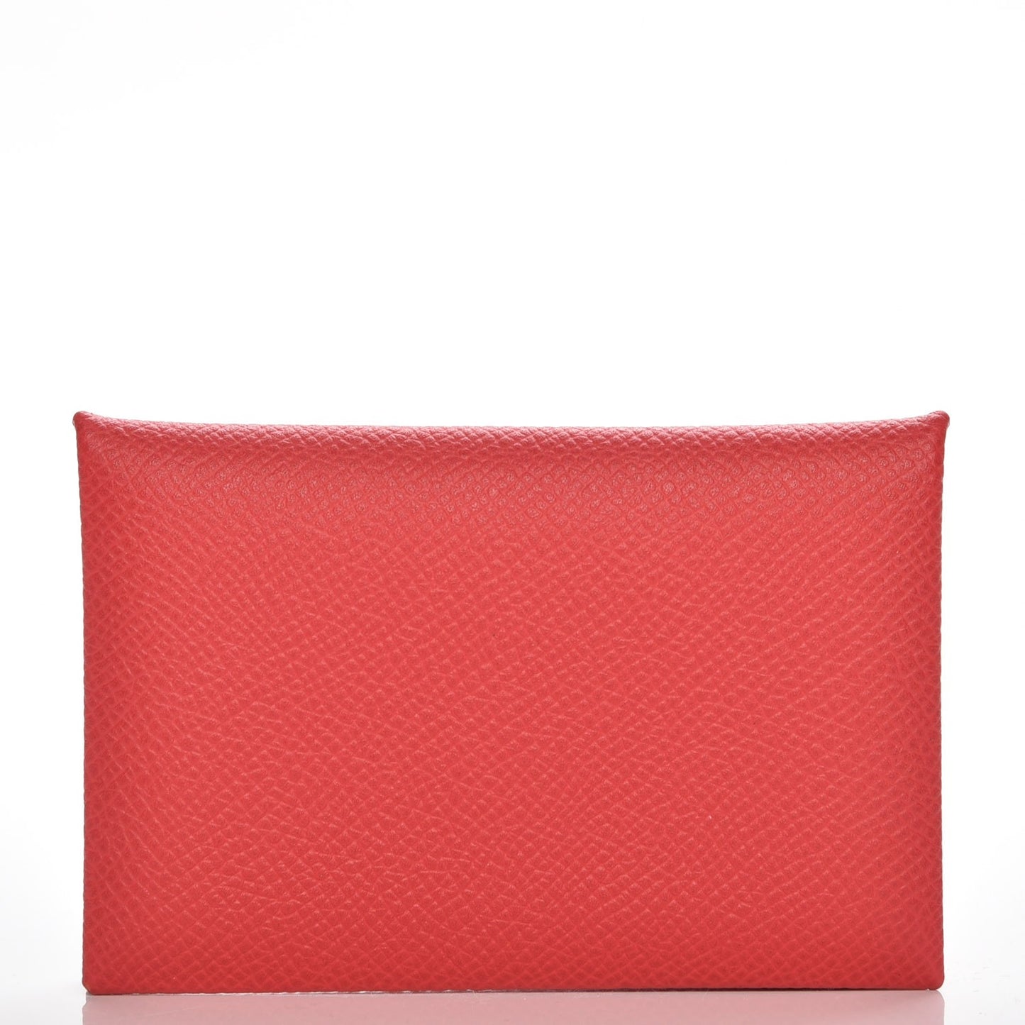 Epsom Calvi Card Case Rouge Casaque