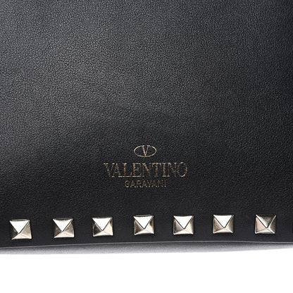 Valentino Garavani Calfskin Rockstud Camera Crossbody Bag Black 11 of 15