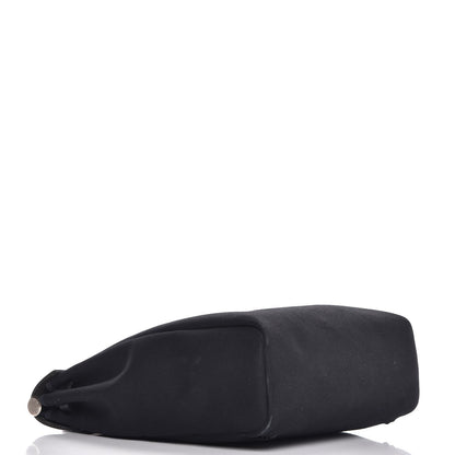 Hermes Toile Vache Calfskin Herbag 30 PM Backpack Black 4 of 10