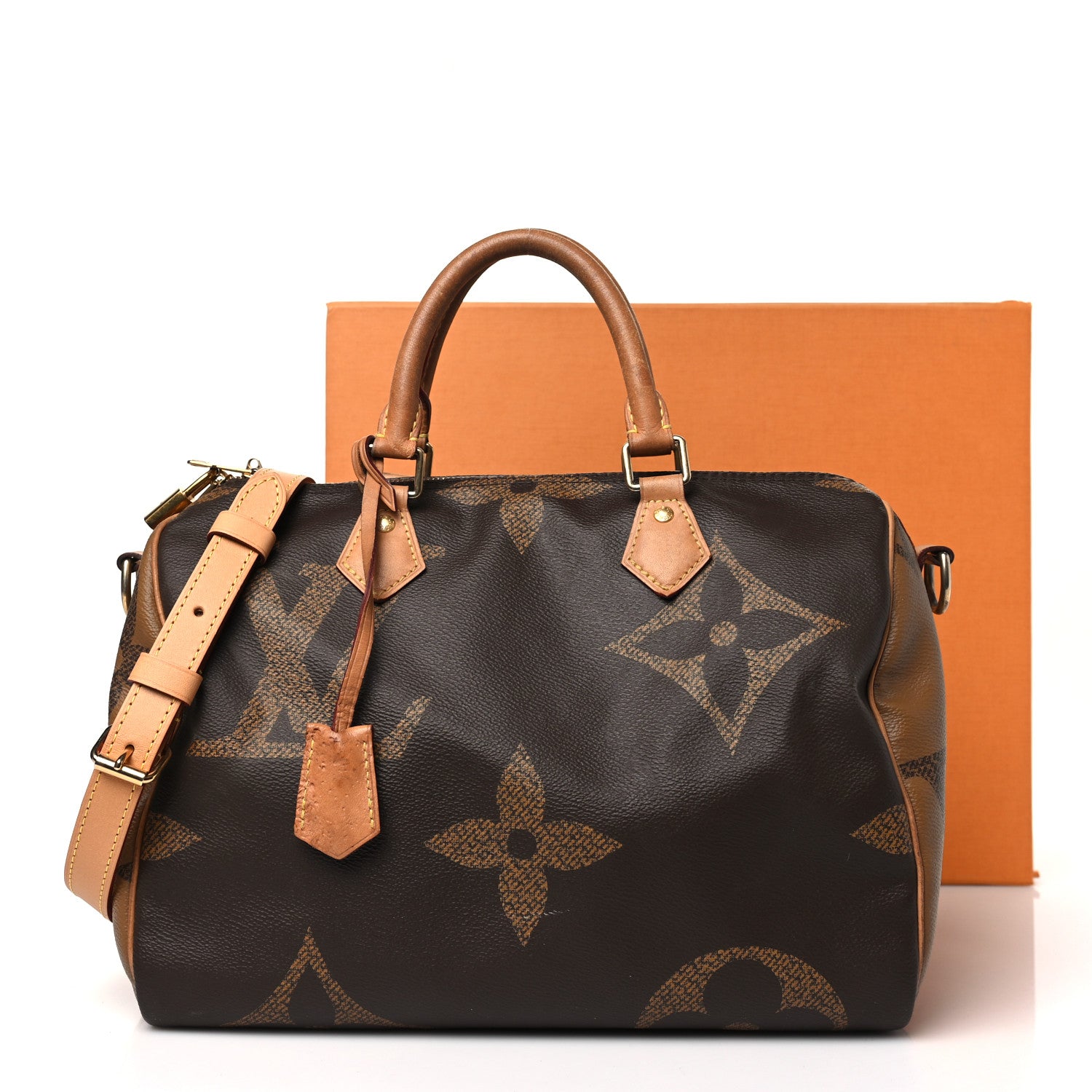 Louis Vuitton Reverse Monogram Giant Speedy Bandouliere 30 15 of 15