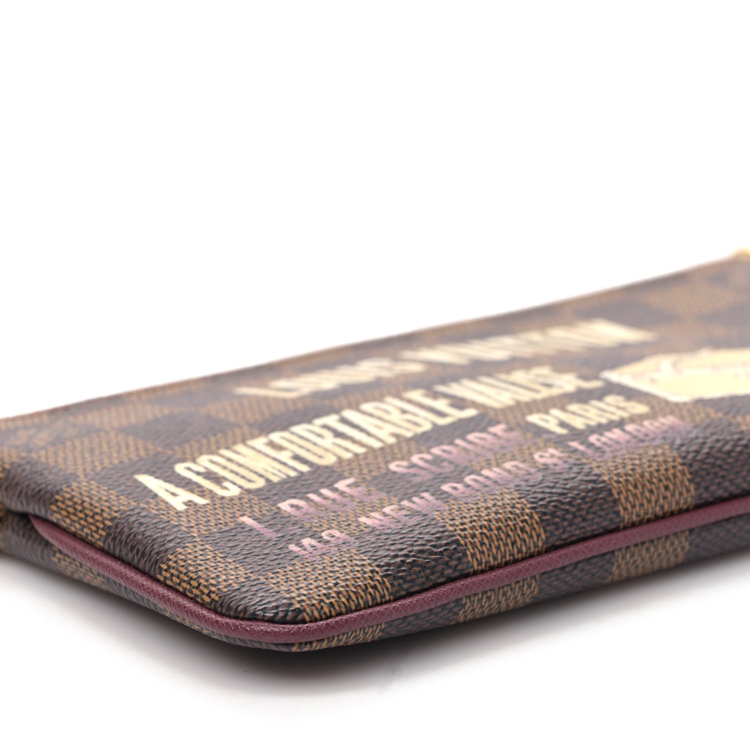 Louis Vuitton Damier Ebene Milla MM Trunk Pochette 7 of 8