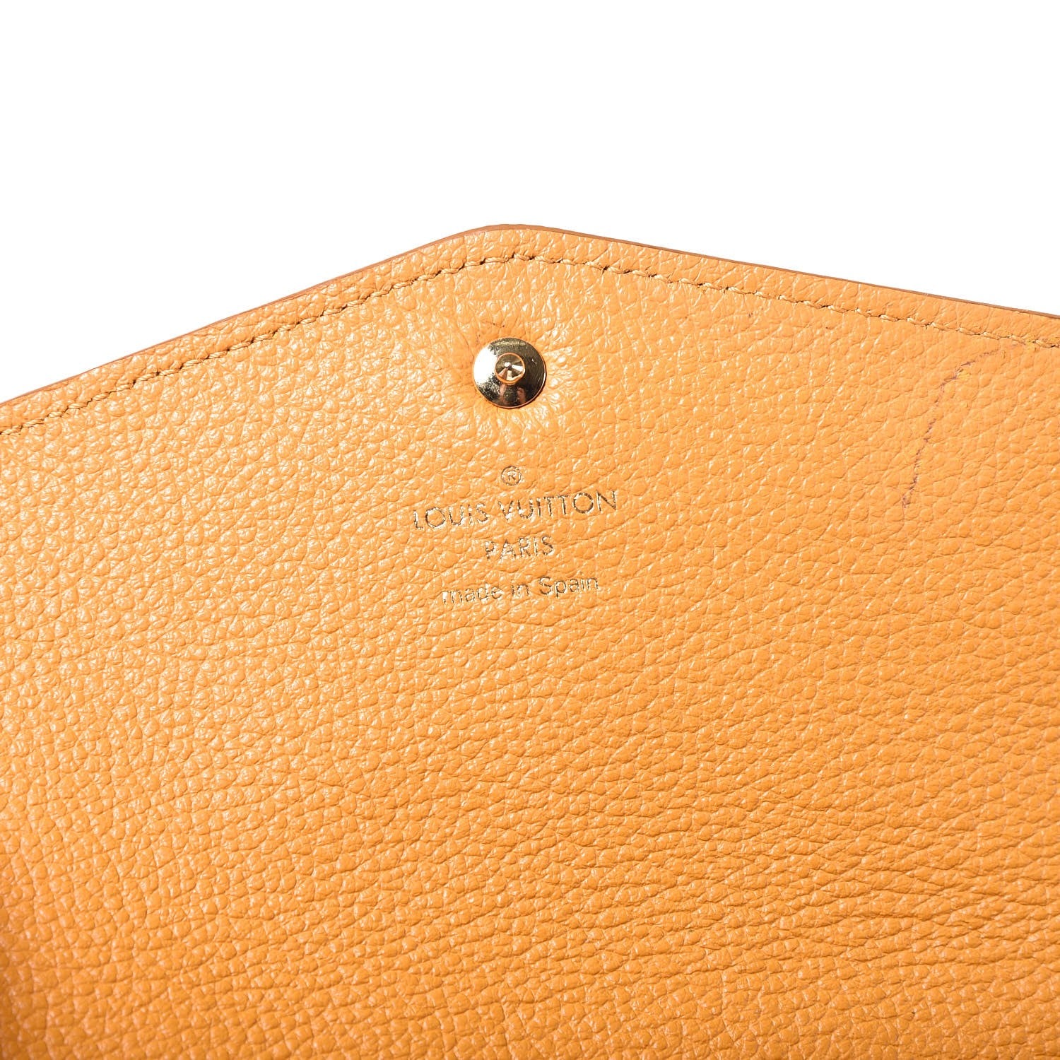 Louis Vuitton Empreinte Curieuse Wallet Safran 6 of 9