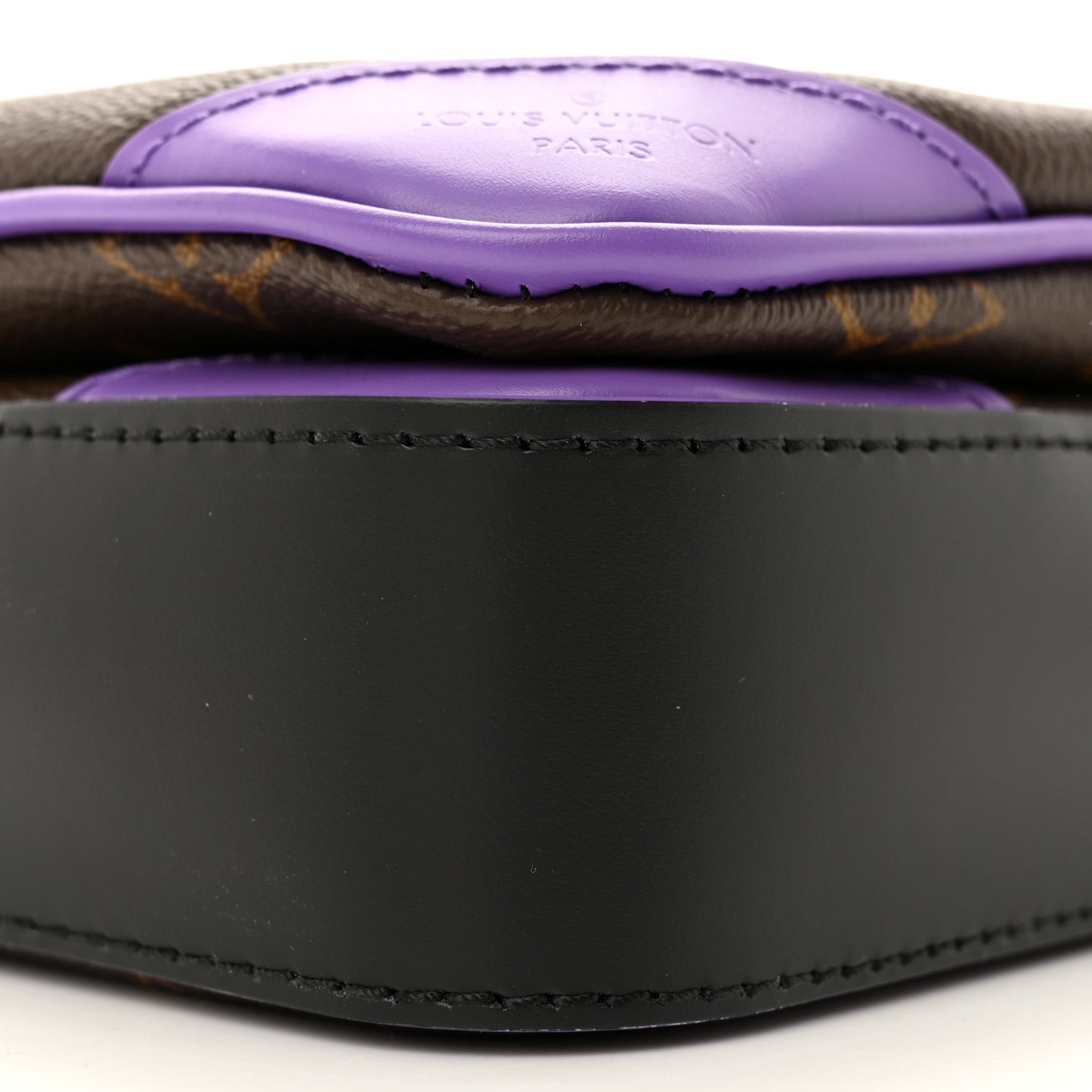 Monogram Macassar Trio Messenger Purple