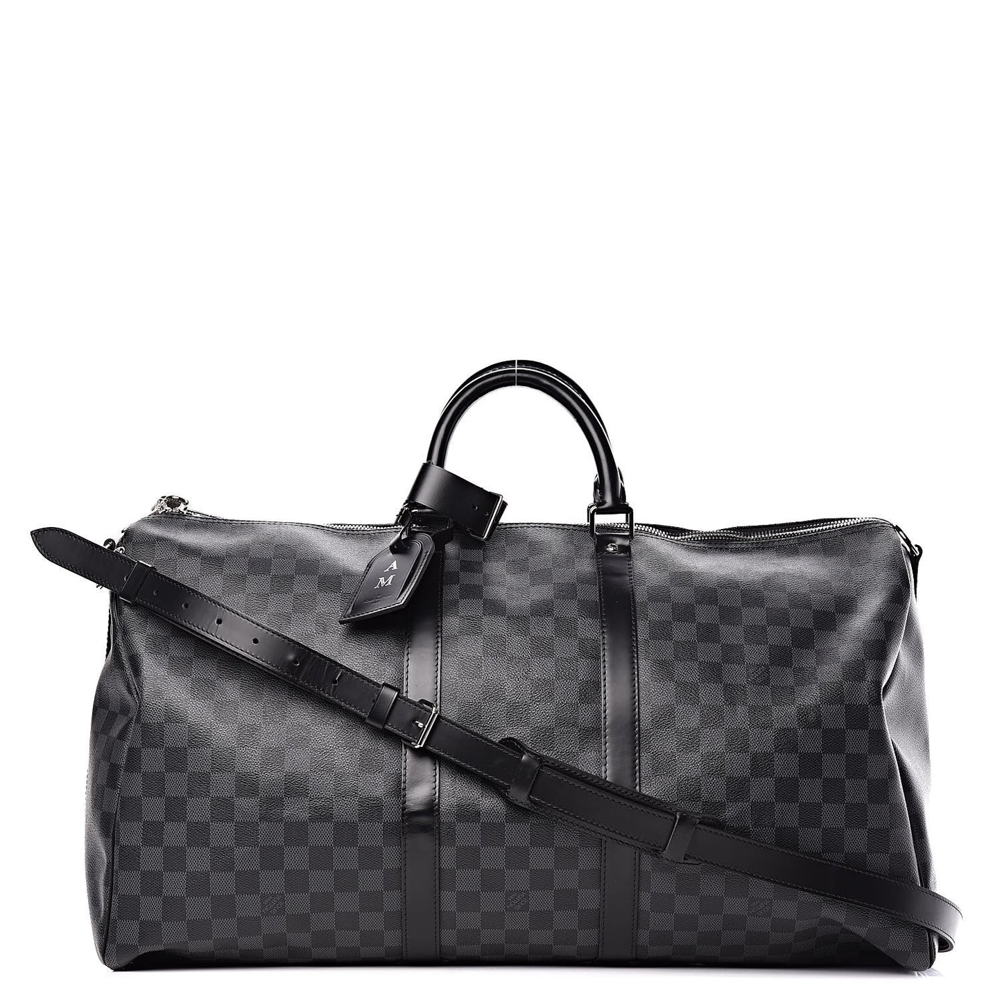 Damier Graphite Keepall Bandouliere 55