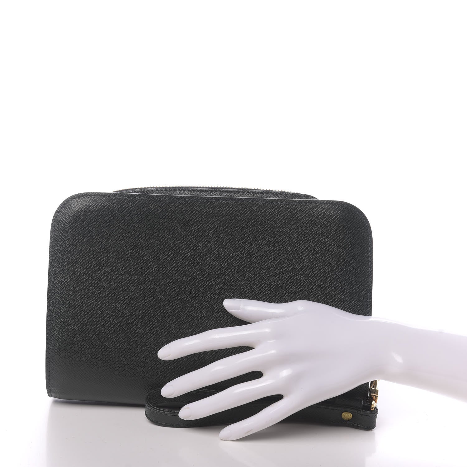 Louis Vuitton Taiga Baikal Pochette Epicea 2 of 9