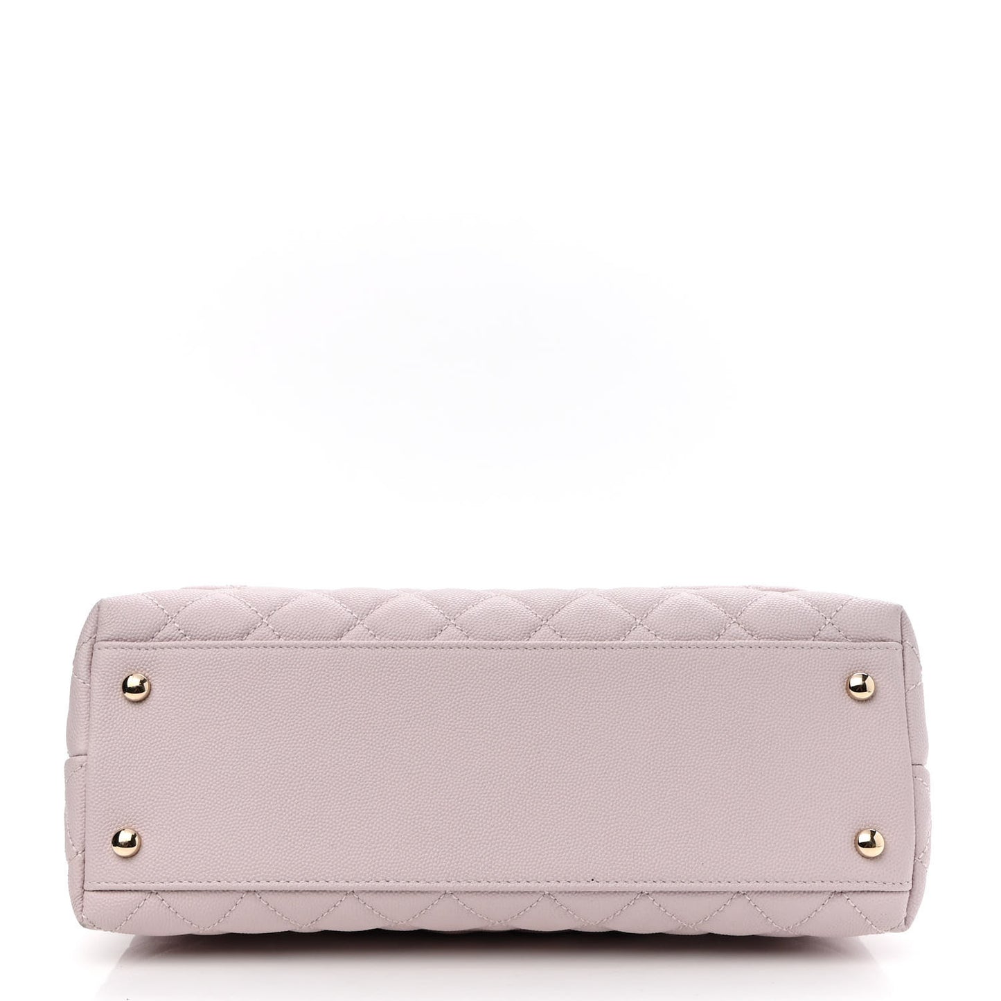 Caviar Quilted Small Coco Handle Flap Lilas Lilac