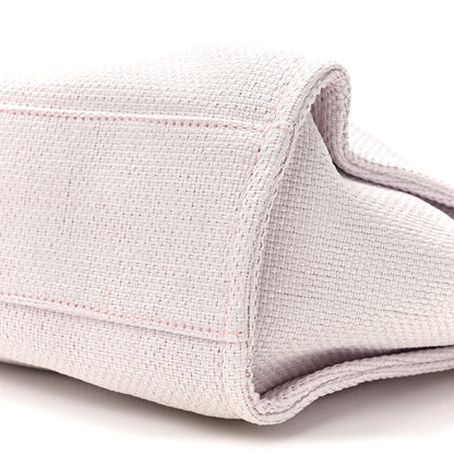 Chanel Canvas Small Deauville Tote Light Pink 9 of 10