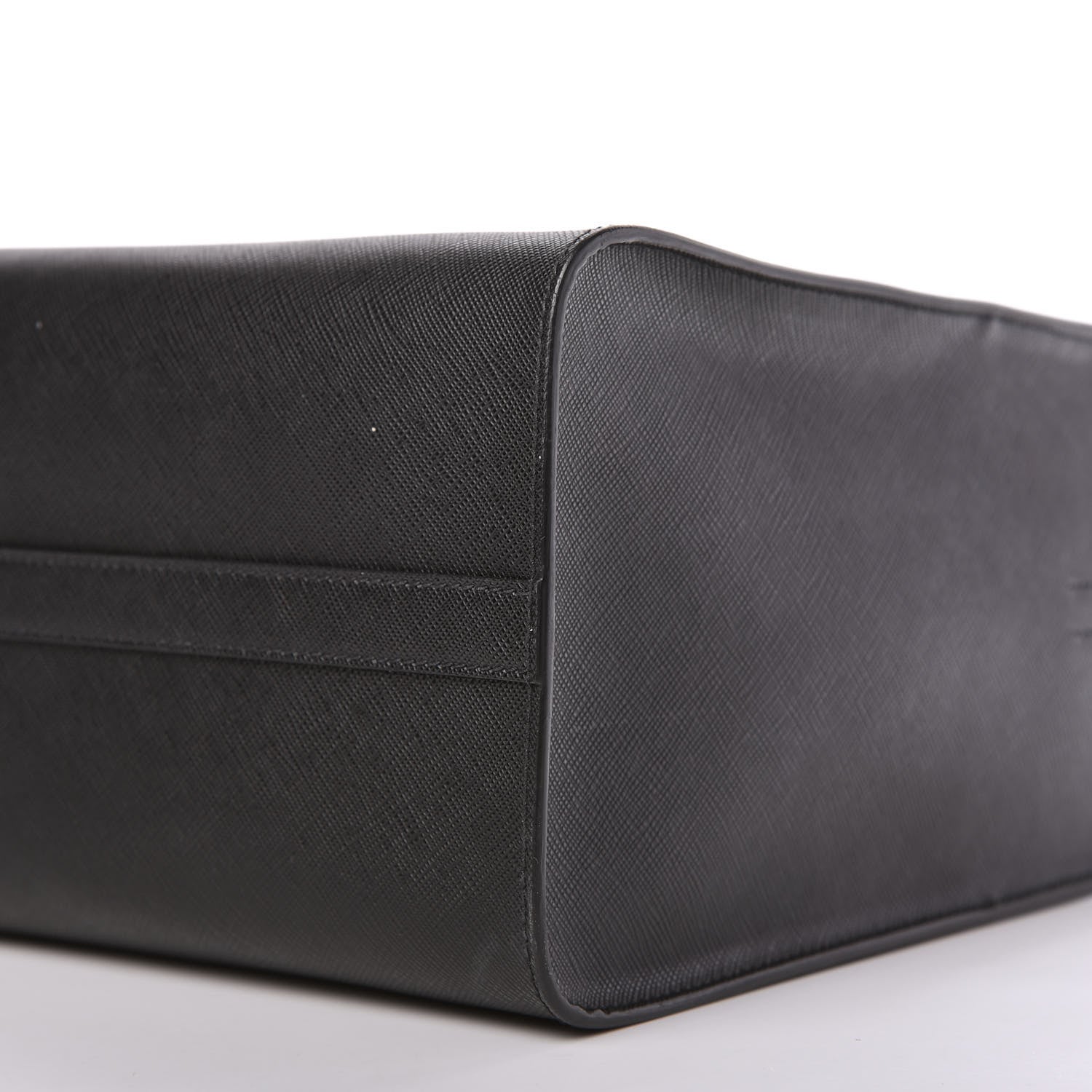 Prada Saffiano Tote Black 7 of 10