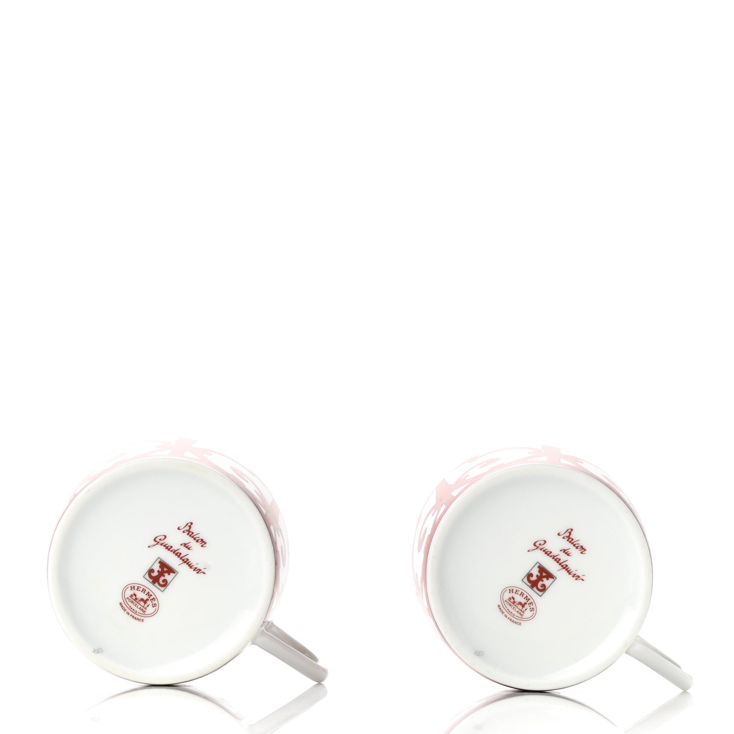 Porcelain Balcon du Guadalquivir Breakfast Cup And Saucer Set Of 2