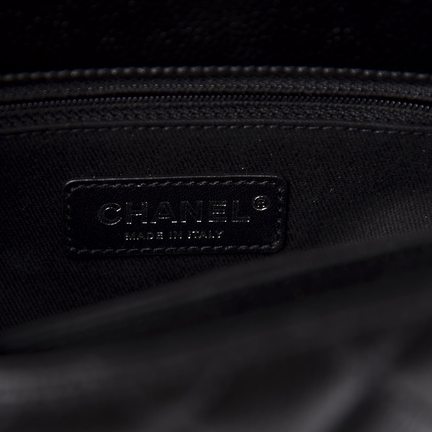 Chanel Caviar Quilted Mini Coco Handle Flap So Black 7 of 10